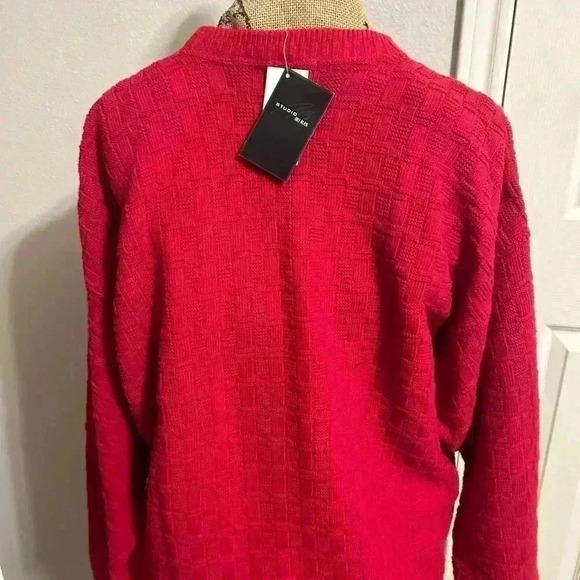 Men’s bill blasts extra large sweater in red new with tags super soft - Picture 2 of 4